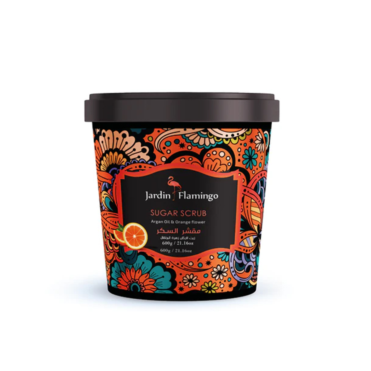 Thumbnail FLAMINGO SUGAR SCRUB ARGAN OIL AND ORANGE 600G