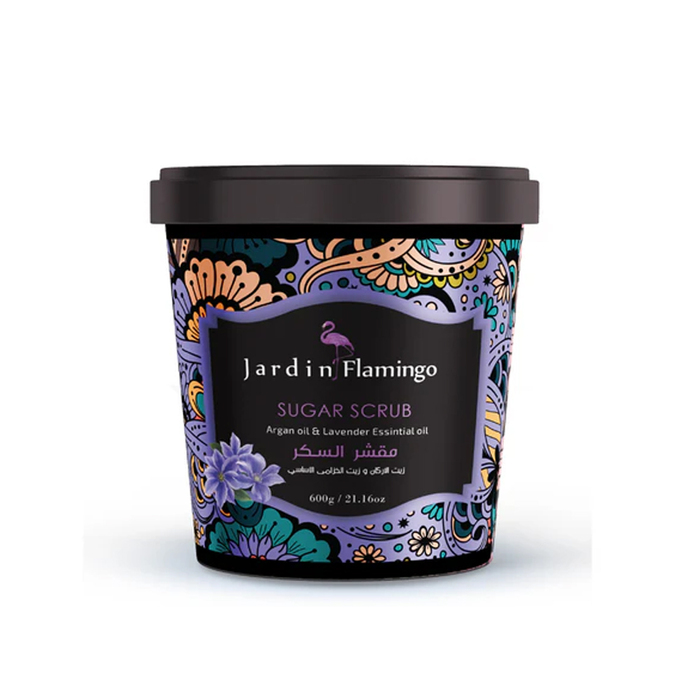Anúncio: FLAMINGO SUGAR SCRUB ARGAN OIL AND LAVENDER 600G