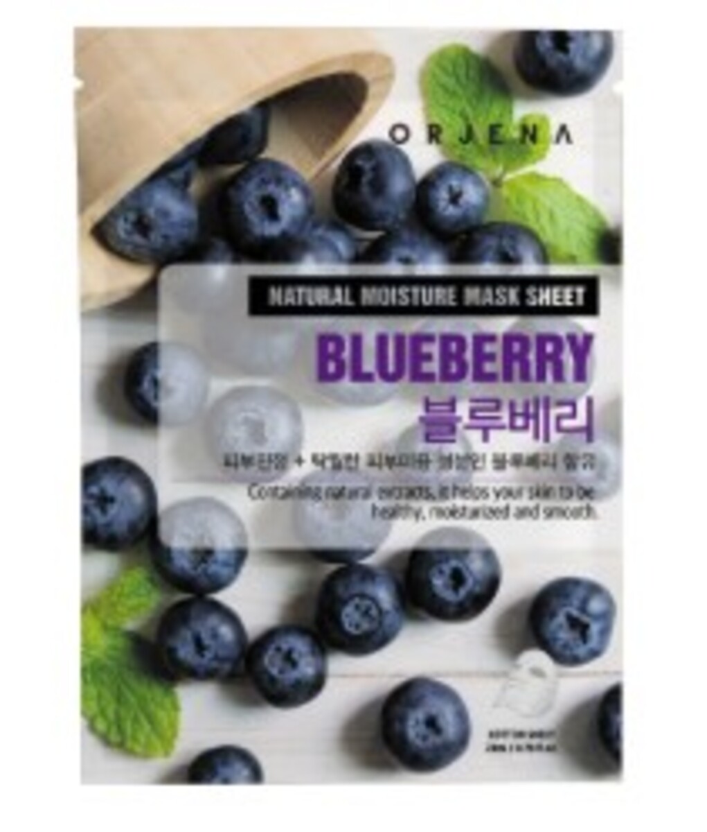 Thumbnail ORJENA NATURAL MOISTURE MASK - BLUEBERRY
