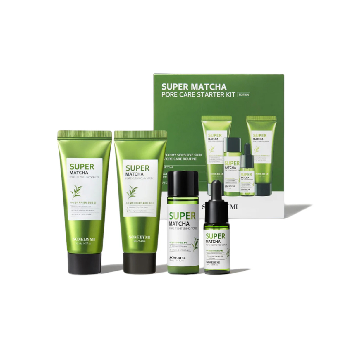 Thumbnail SOMEBYMI SUPER MATCHA PORE CARE STARTER KIT