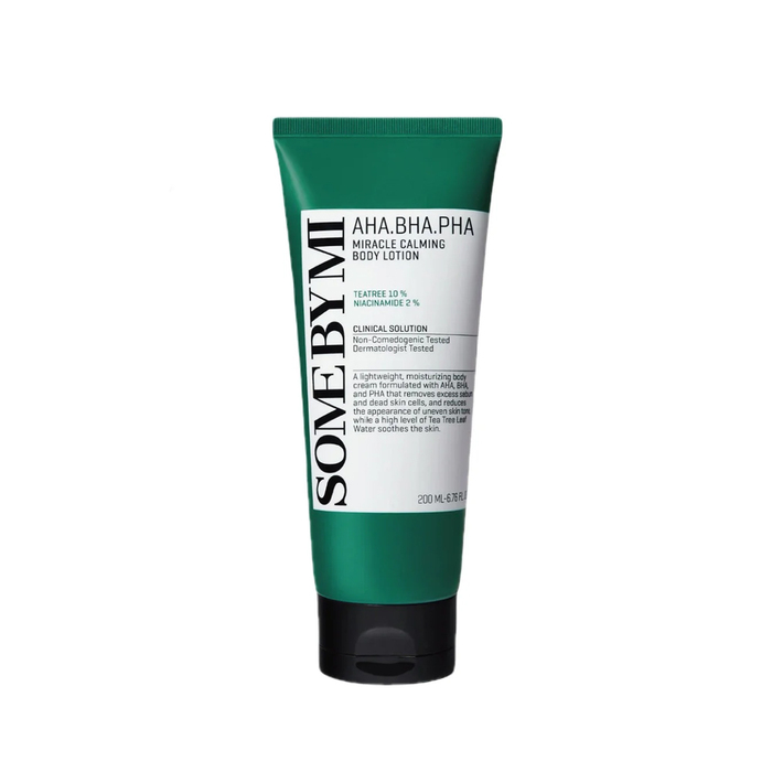 Anúncio: SOMEBYMI AHA-BHA-PHA MIRACLE CALMING BODY LOTION 200ML