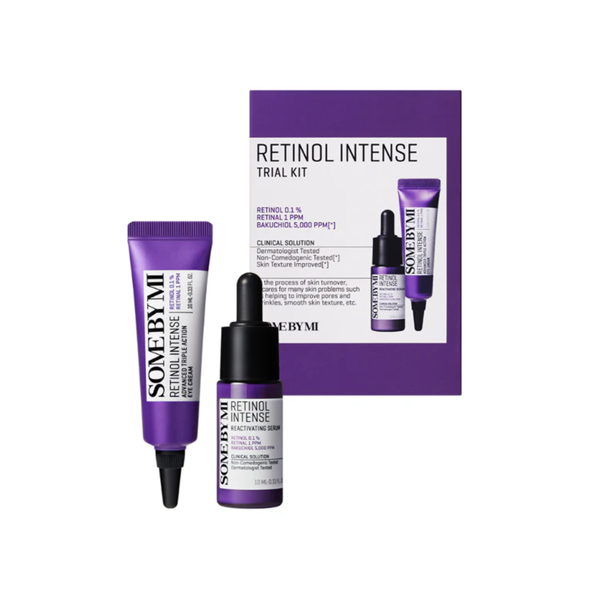 Thumbnail SOMEBYMI RETINOL INTENSE TRIAL KIT ( SERUM 10ML+EYE CREAM 10ML)