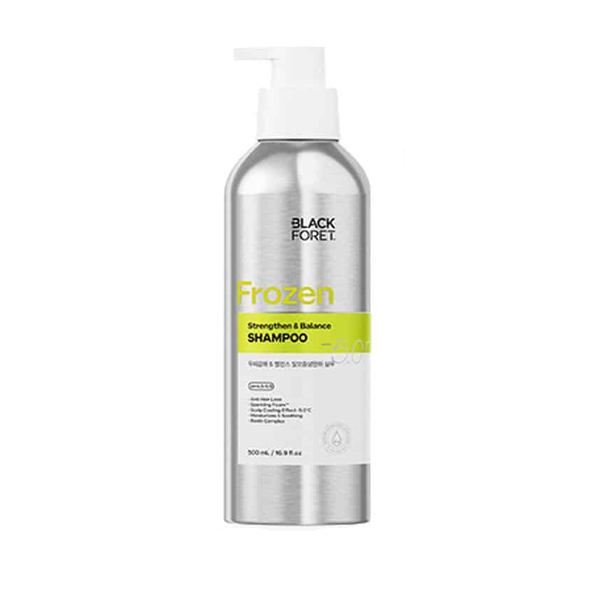 Thumbnail BLACK FORET FROZEN STRENGTHEN&BALANCE SHAMPOO 500ML
