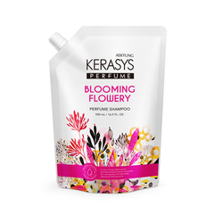 KERASYS REFIL SHAMPOO BLOOMING FLOWERY 500ML