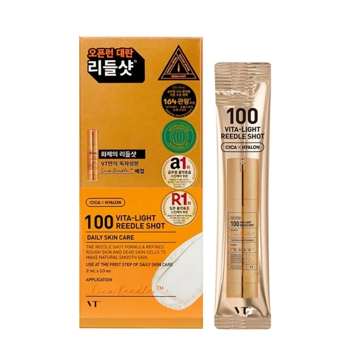 Anúncio: VT COSMETICS 100 VITA-LIGHT REEDLE SHOT 2ML*10- PACK