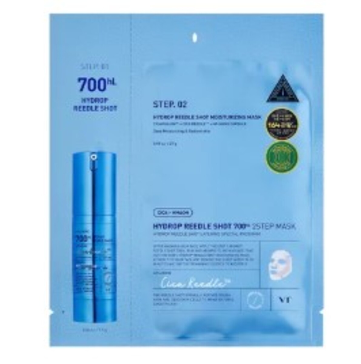 Thumbnail VT COSMETICS HYDROP REEDLE SHOT 700HL 2-STEP MASK