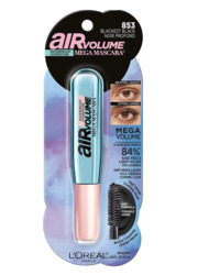LOREAL AIR VOLUME MEGA MASCARA 853 BLACK NOIR PROFOND