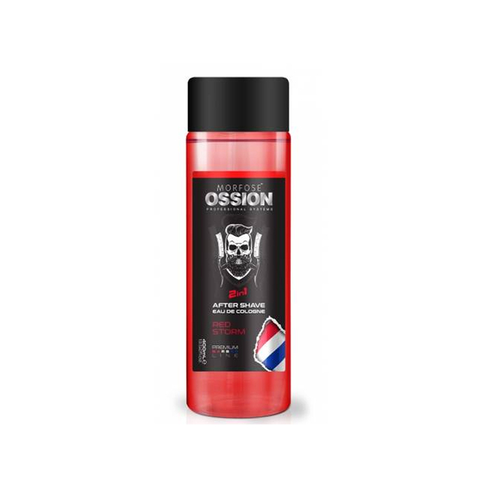 Anúncio: OSSION 2IN1 AFTER SHAVE EAU DE COLOGNE RED STORM 400ML