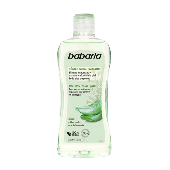 Anúncio: BABARIA TONICO FACIAL CALMANTE ALOE 200ML