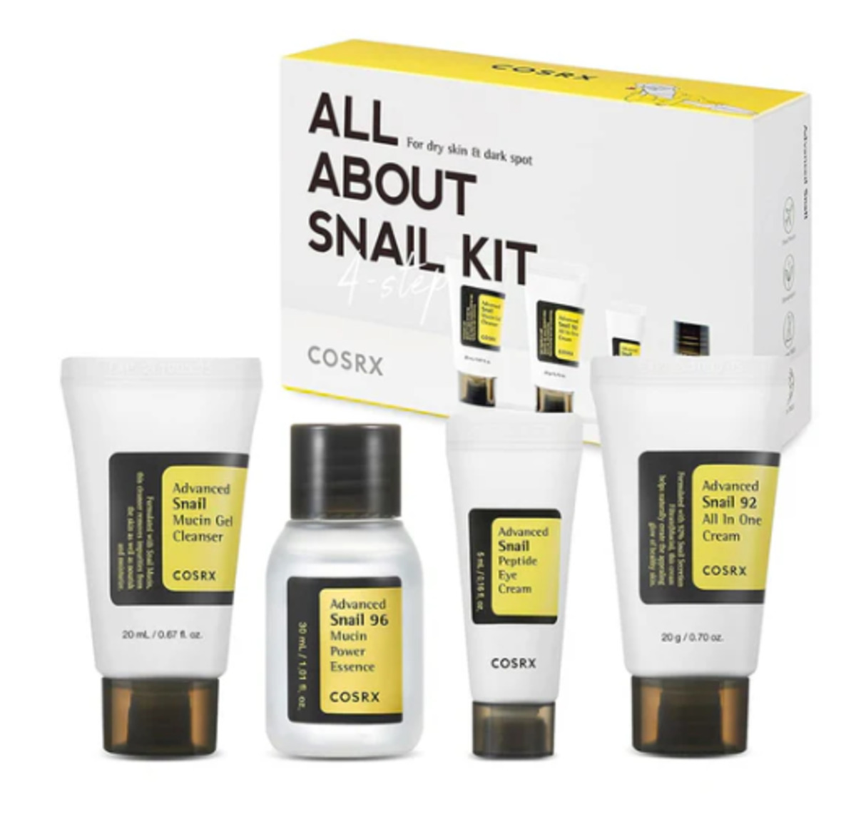 Thumbnail  COSRX ALL ABOUT SNAIL KIT 4 STEP