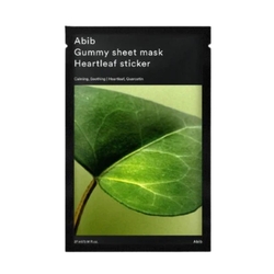 ABIB GUMMY SHEET MASK HEARTLEAF STICKER