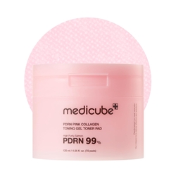 MEDICUBE PDRN PINK COLLAGEN TONING GEL TONER PAD
