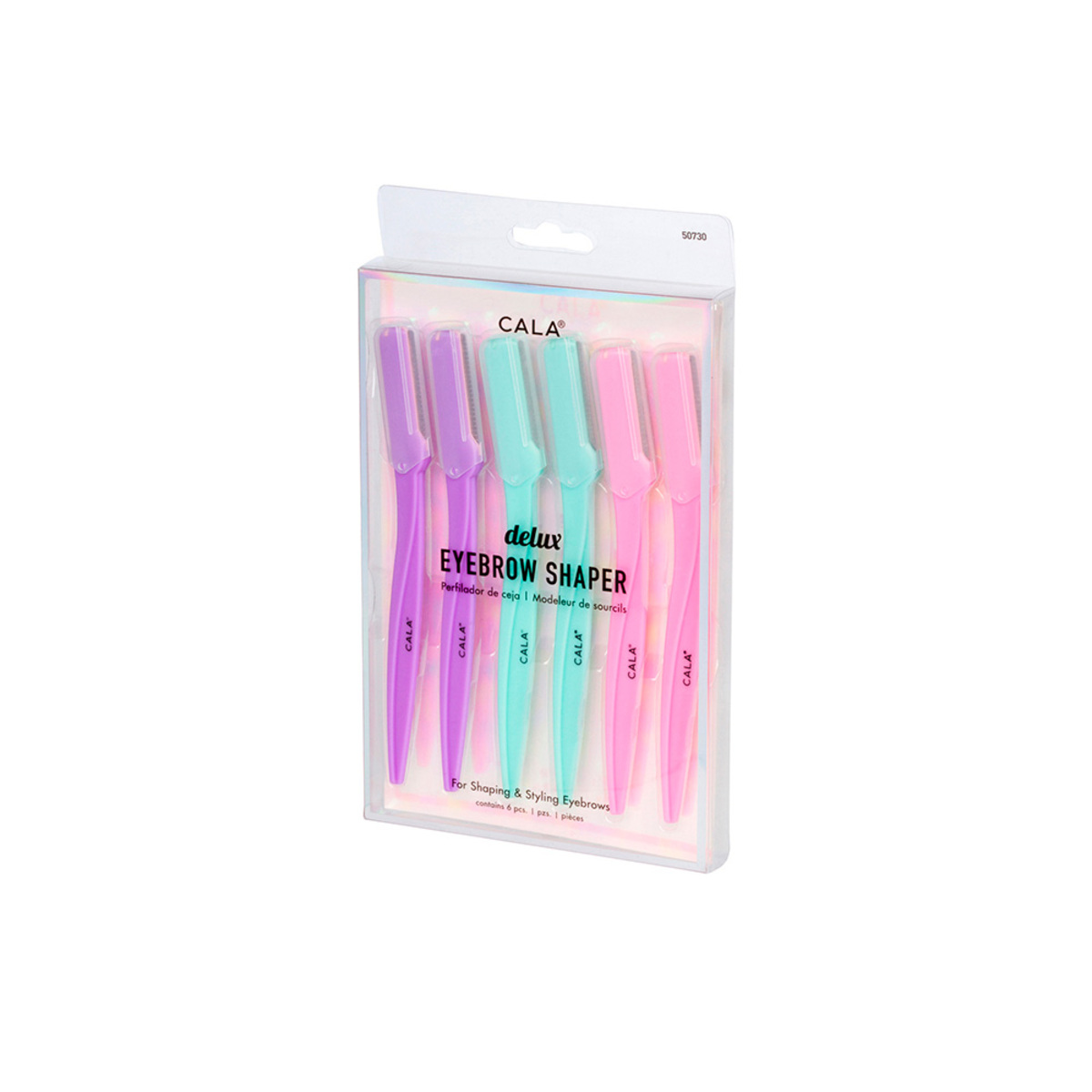 Thumbnail CALA DELUX EYEBROW SHAPER 6 PCS - #50730