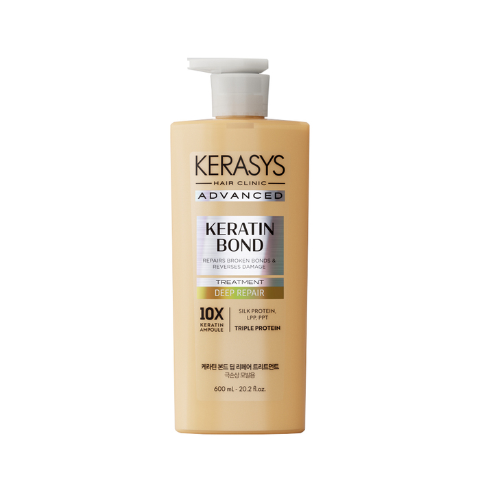 Anúncio: KERASYS KERATIN BOND DEEP REPAIR TREATMENT 600ML