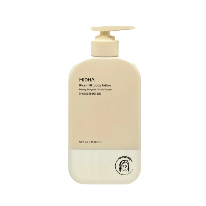 Anúncio: MIDHA RICE MILK BODY LOTION 500ML