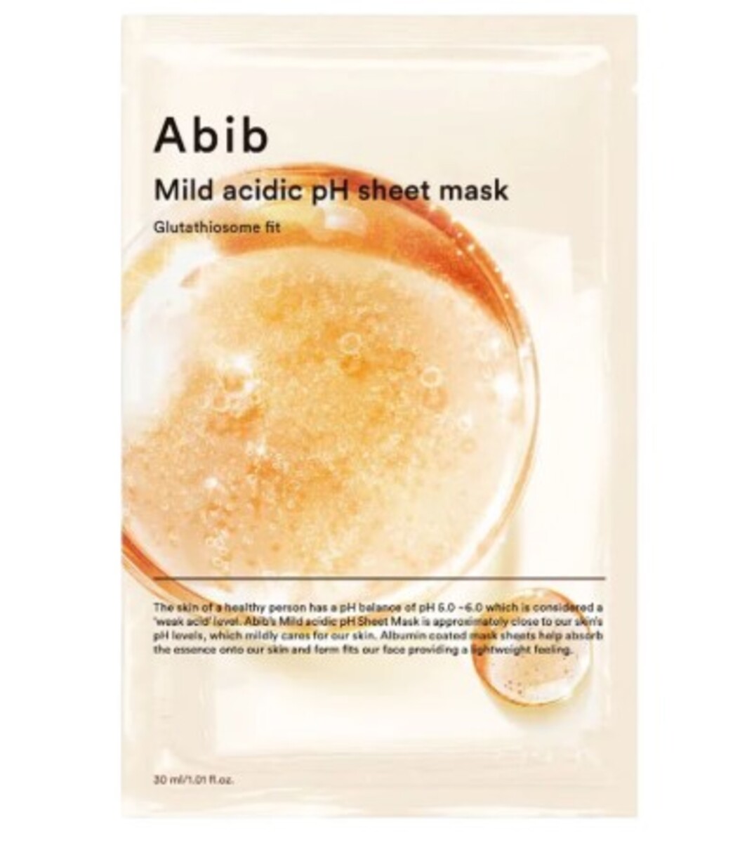 Thumbnail ABIB MILD ACID PH SHEET MASK GLUTATHIOSOME FIT