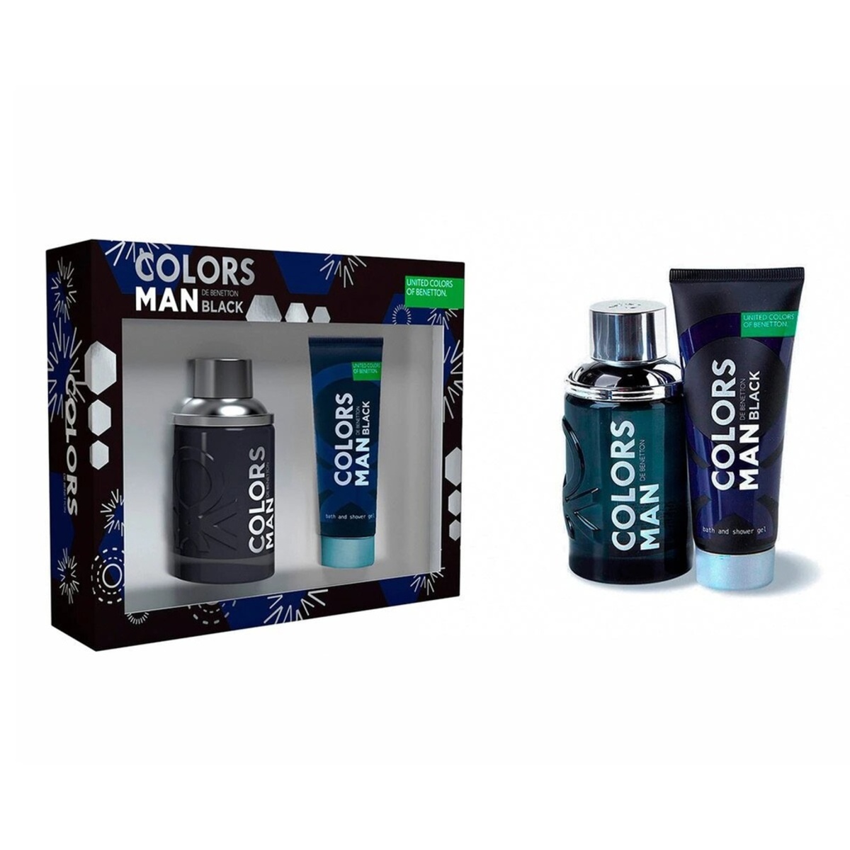 Thumbnail BENETTON COLORS MAN BLACK SET