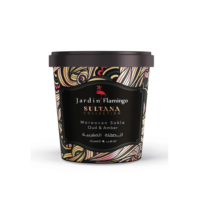Anúncio: FLAMINGO SUGAR SCRUB SULTANA OUD AND AMBER 600G