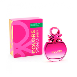 Thumbnail BENETTON WOMAN PINK EDT 80ML