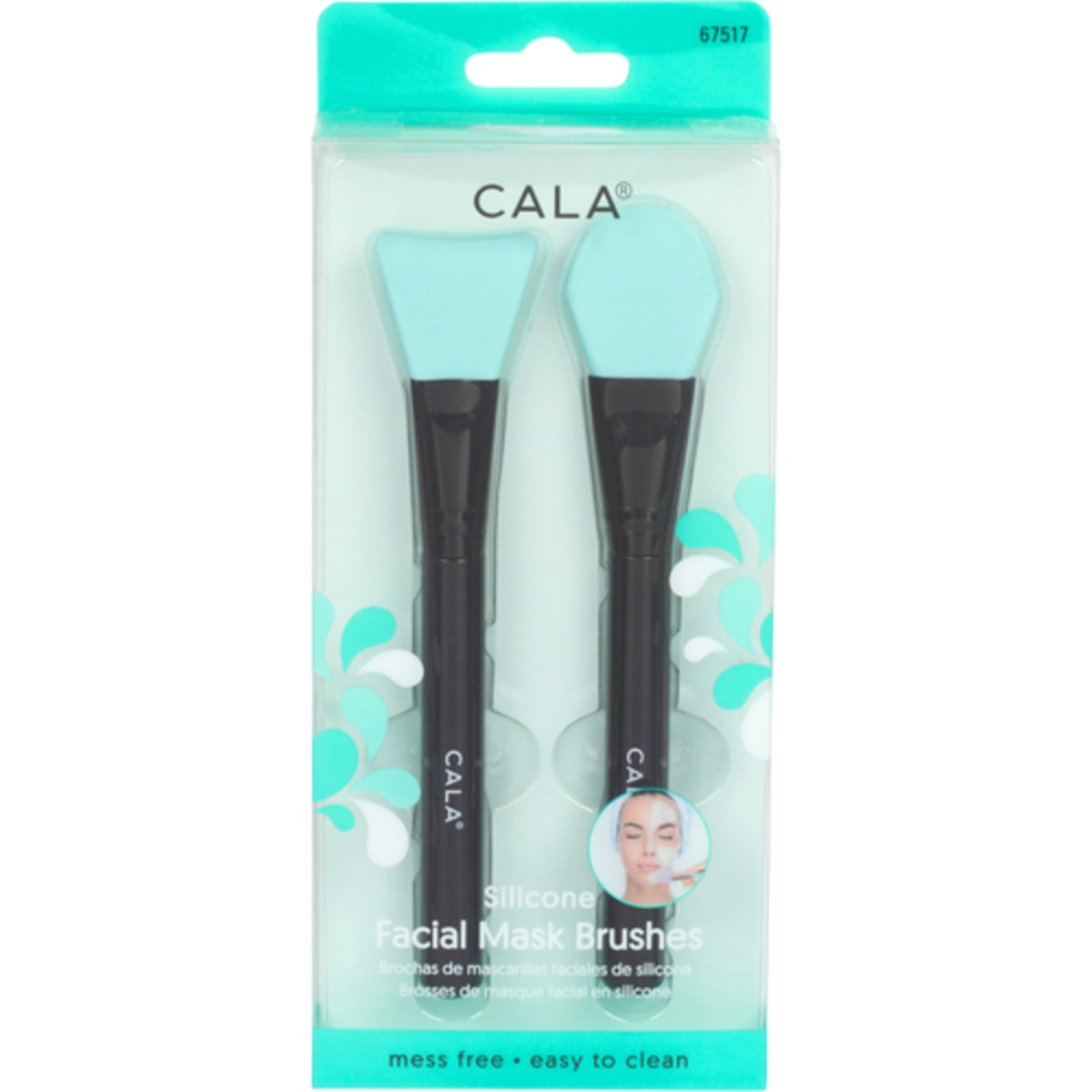 Thumbnail CALA SILICONE FACIAL MASK BRUSHES #67517