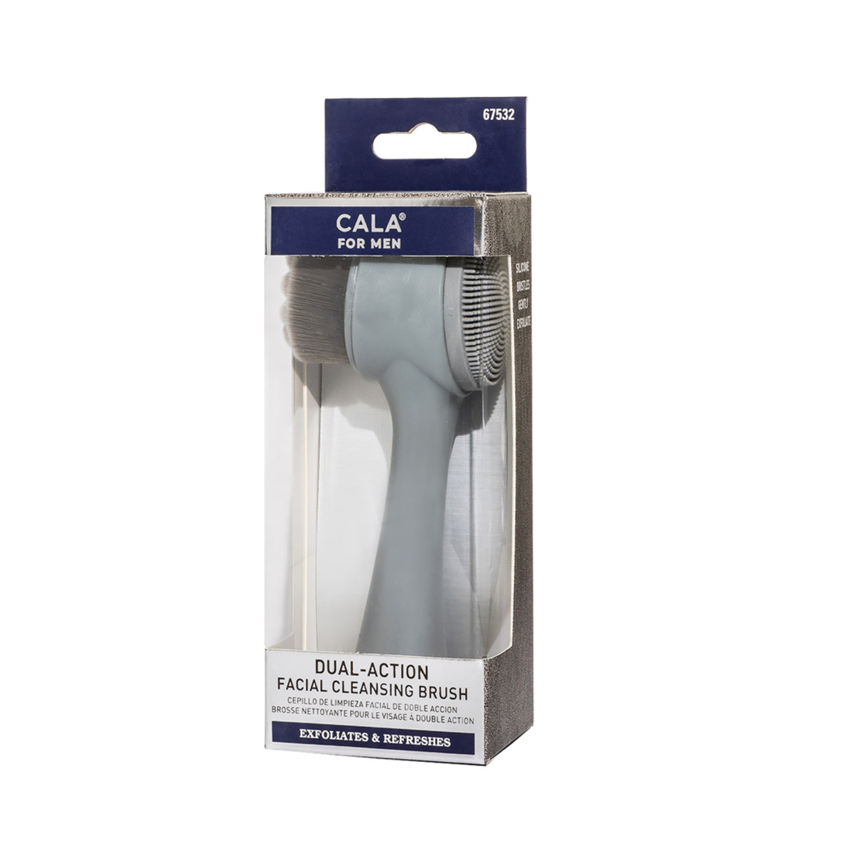 Thumbnail CALA FOR MEN DUAL-ACTION FACIAL CLEANSING BRUSH