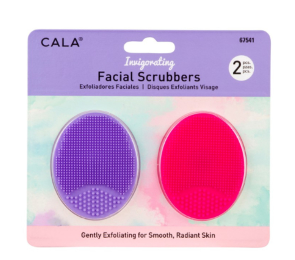 Thumbnail CALA FACIAL SCRUBBERS 2PCS