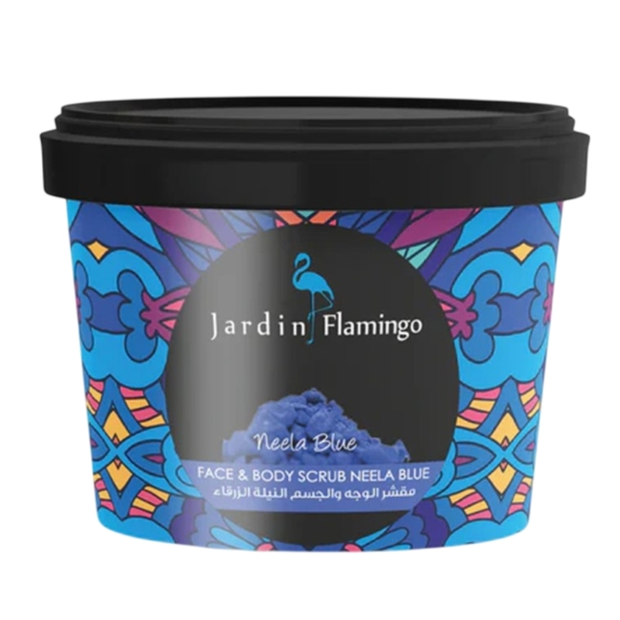 Anúncio: FLAMINGO FACE AND BODY SCRUB NEELA BLUE 400G
