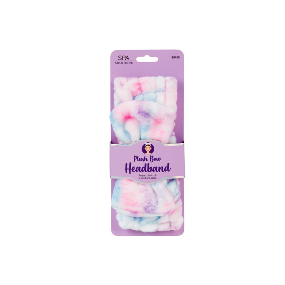 Thumbnail SPA SOLUTIONS PLUSH BIG BOW HEADBAND (TIE DYE) 69155