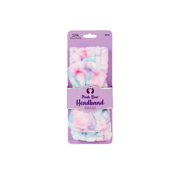 Anúncio: SPA SOLUTIONS PLUSH BIG BOW HEADBAND (TIE DYE) 69155
