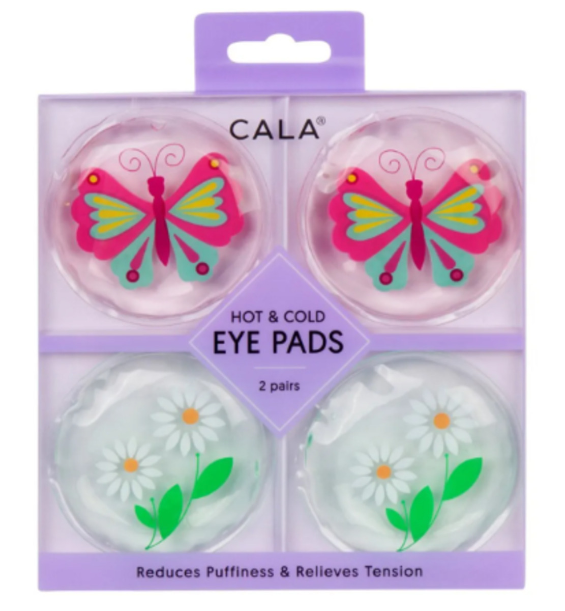 Thumbnail CALA HOT&COLD EYE PADS 2 PAIRS - BUTTERFLY/DAISY