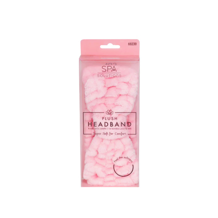 Anúncio: SPA SOLUTIONS PLUSH HEADBAND - PINK