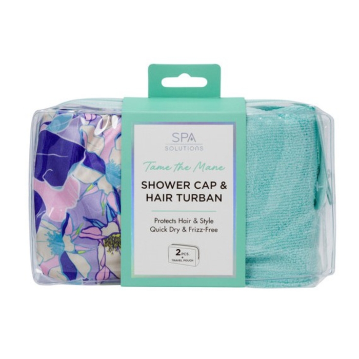 Anúncio: CALA SPA SOLUTION SHOWER CAP&HAIR TURBAN #69256