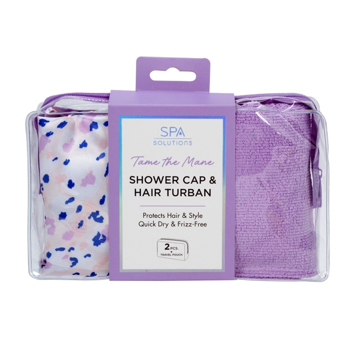 Anúncio: CALA SPA SOLUTION SHOWER CAP&HAIR TURBAN #69257