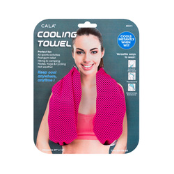 CALA COOLING TOWEL - PINK #69311
