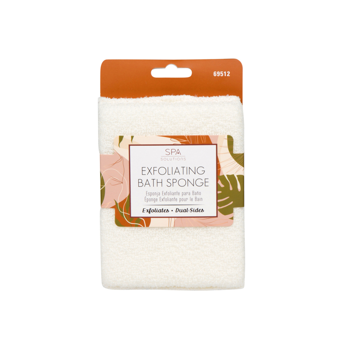 Thumbnail SPA SOLUTIONS EXFOLIATING BATH SPONGE - CREAM