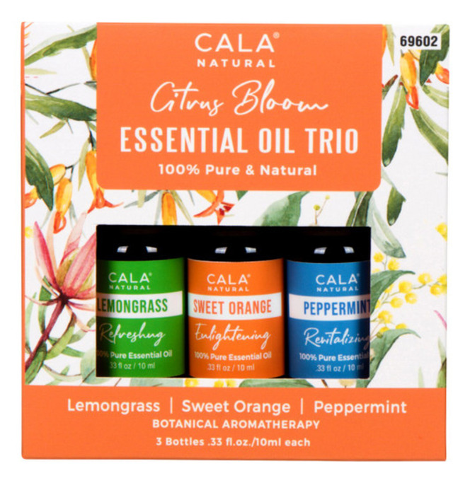 Anúncio: CALA CITRUS BLOOM ESSENTIAL OIL TRIO