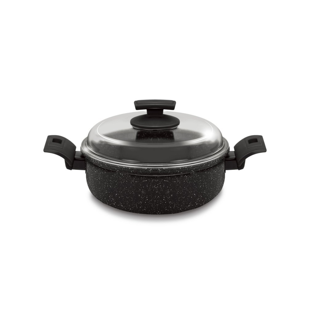 Thumbnail BALZANO 26X10.5CM ALUM SAUCEPOT WITH GLASS LID DO-26-IHLPT