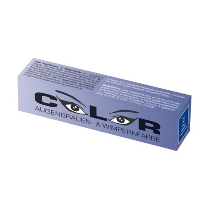 Anúncio: COLOR TINTE DE CEJAS/PESTAÑA BLUE