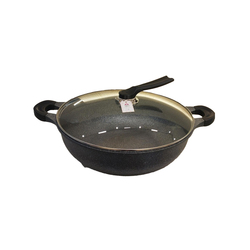 BALZANO 36CM WOK W/TWO SIDES HANDLE QA36