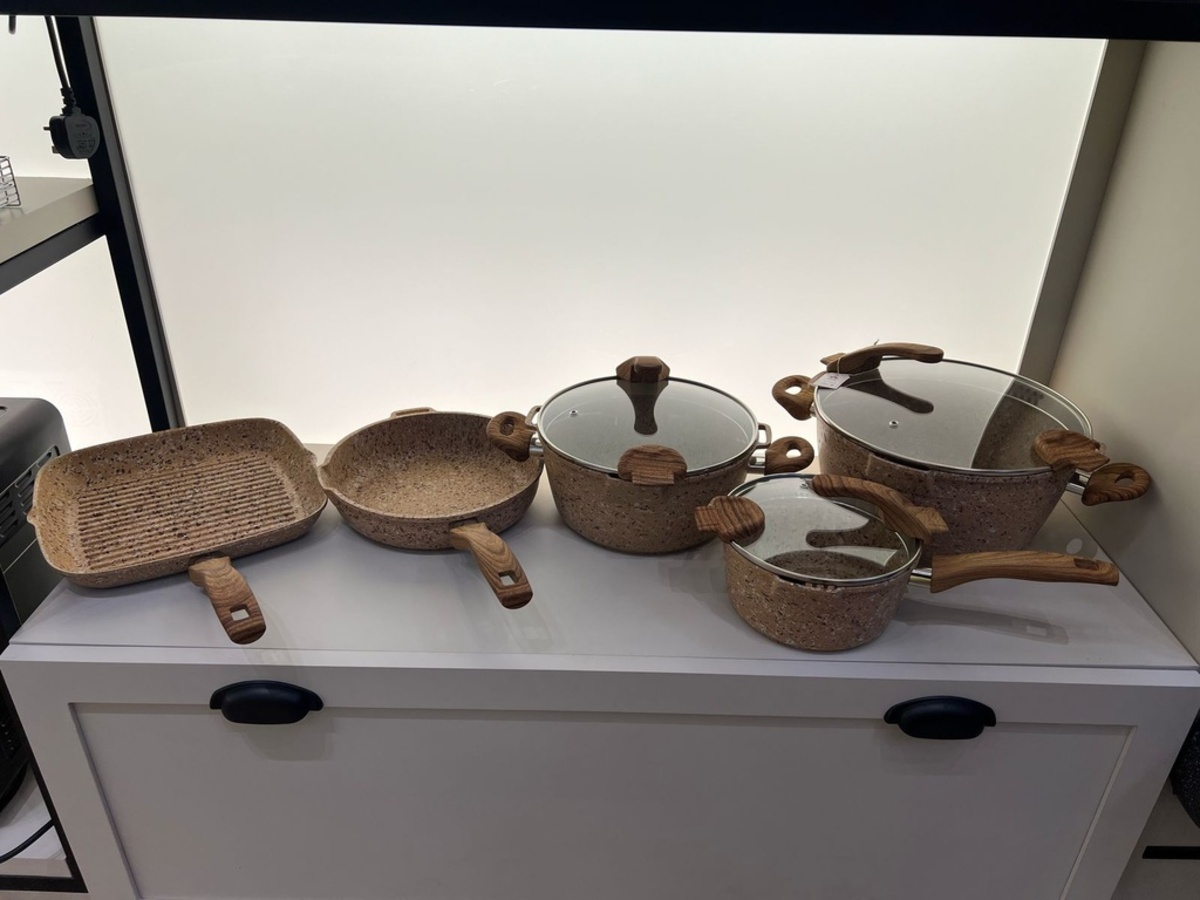 Thumbnail BALZANO DIECAST ALUM COOKWARE 10PCS