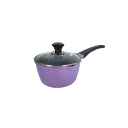 BALZANO 20CM SAUCEPAN W/2 SPOUTS/PURPLE DS-20-IHPN-PU