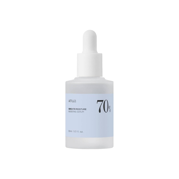 Anúncio: ANUA BIRCH 70 MOISTURE BOOSTING SERUM 70% 30ML