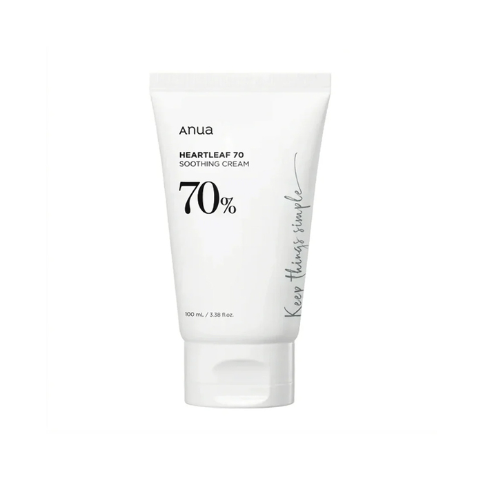 Anúncio: ANUA HEARTLEAF 70 SOOTHING CREAM 100ML