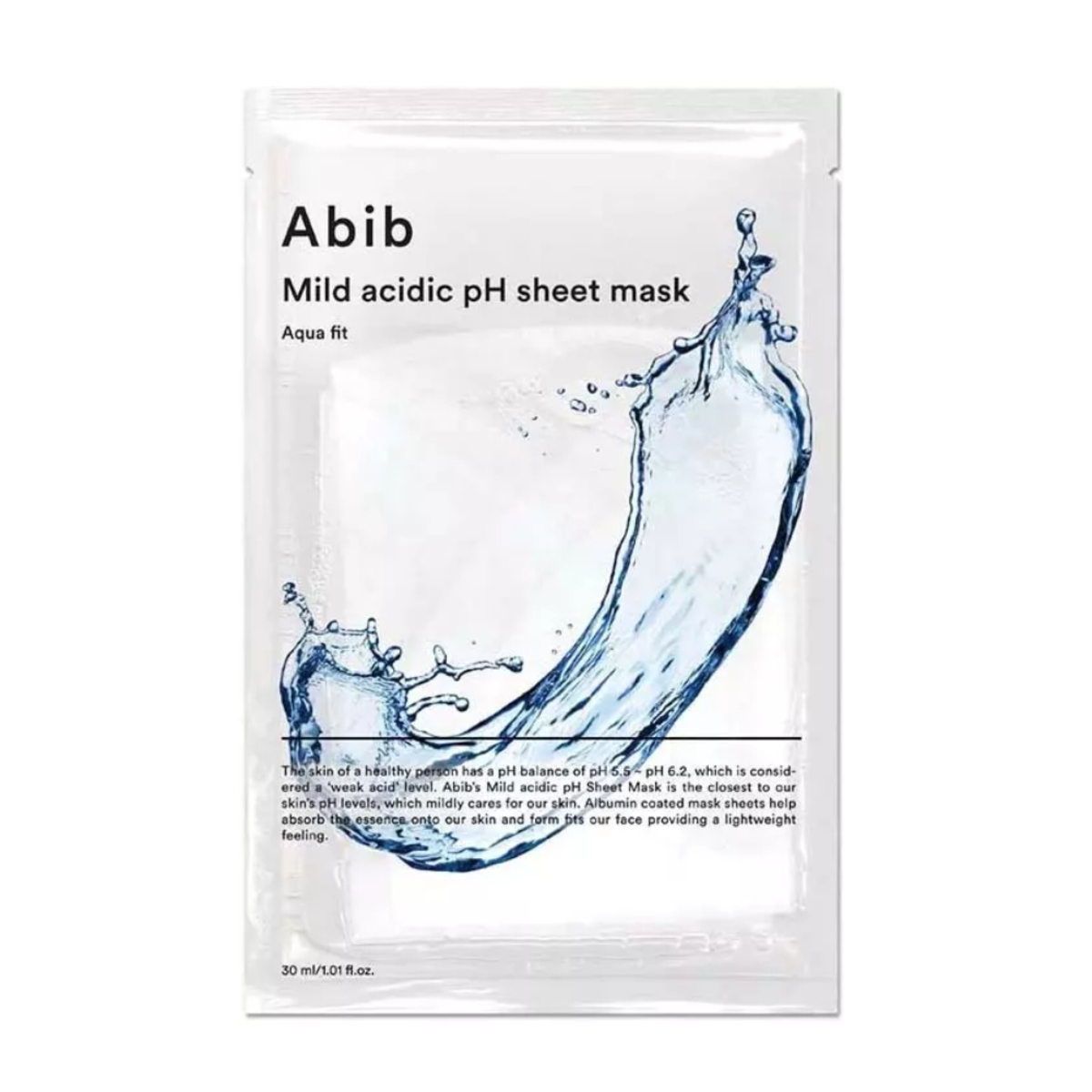 Thumbnail ABIB MILD ACIDIC PH SHEET MASK AQUA FIT