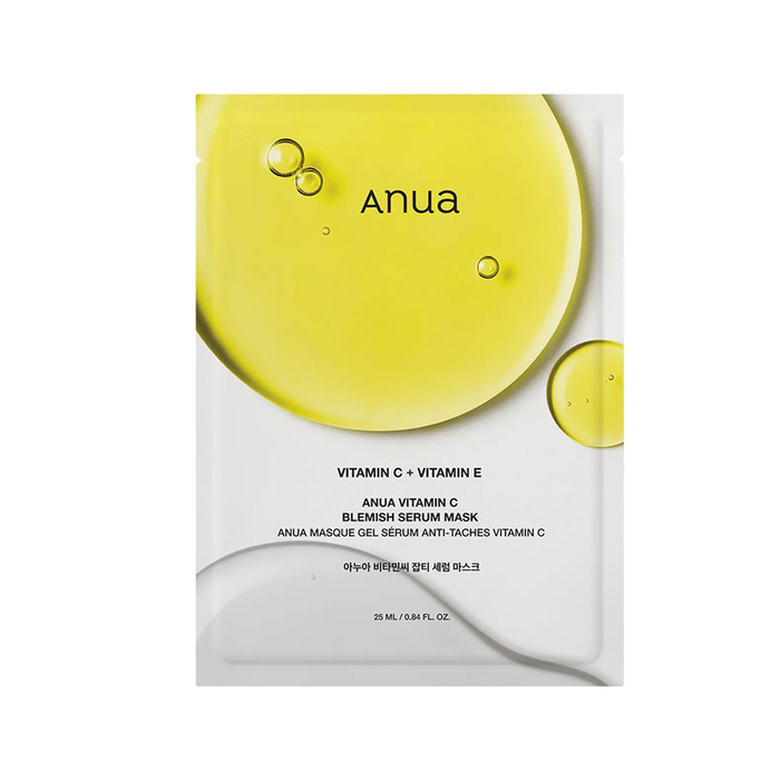 Anúncio: ANUA VITAMIN C BLEMISH SERUM MASK 25ML