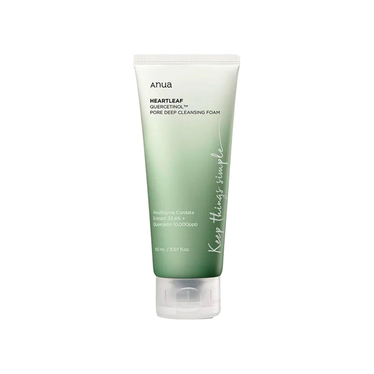 Thumbnail ANUA HEARTLEAF QUERCETINOL PORE DEEP CLEANSING FOAM 150ML
