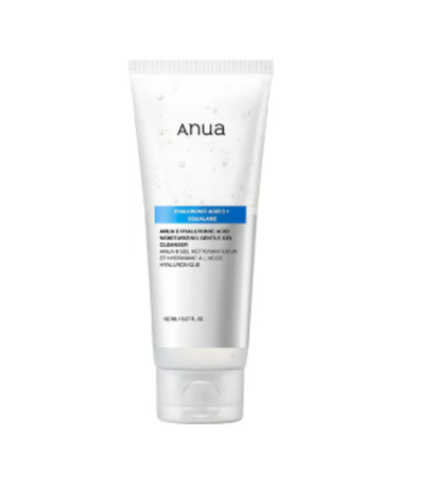 Anúncio: ANUA HYALURONIC ACID MOISTURIZING GENTLE GEL CLEANSER 150ML