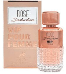 Thumbnail MAISON ALHAMBRA ROSE SEDUCTION VIP POUR FEMME EDP 100ML