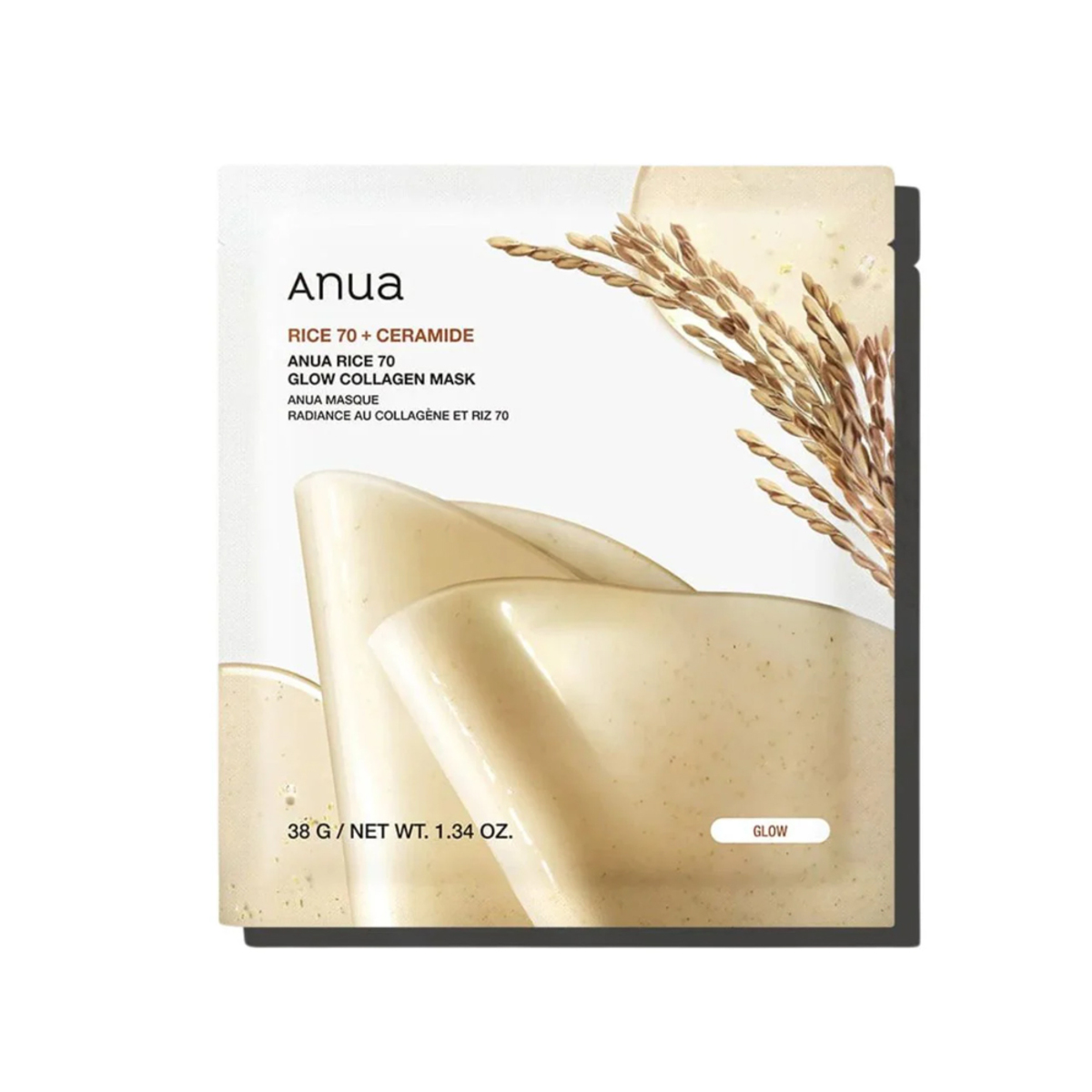Thumbnail ANUA RICE 70 GLOW COLLAGEN MASK