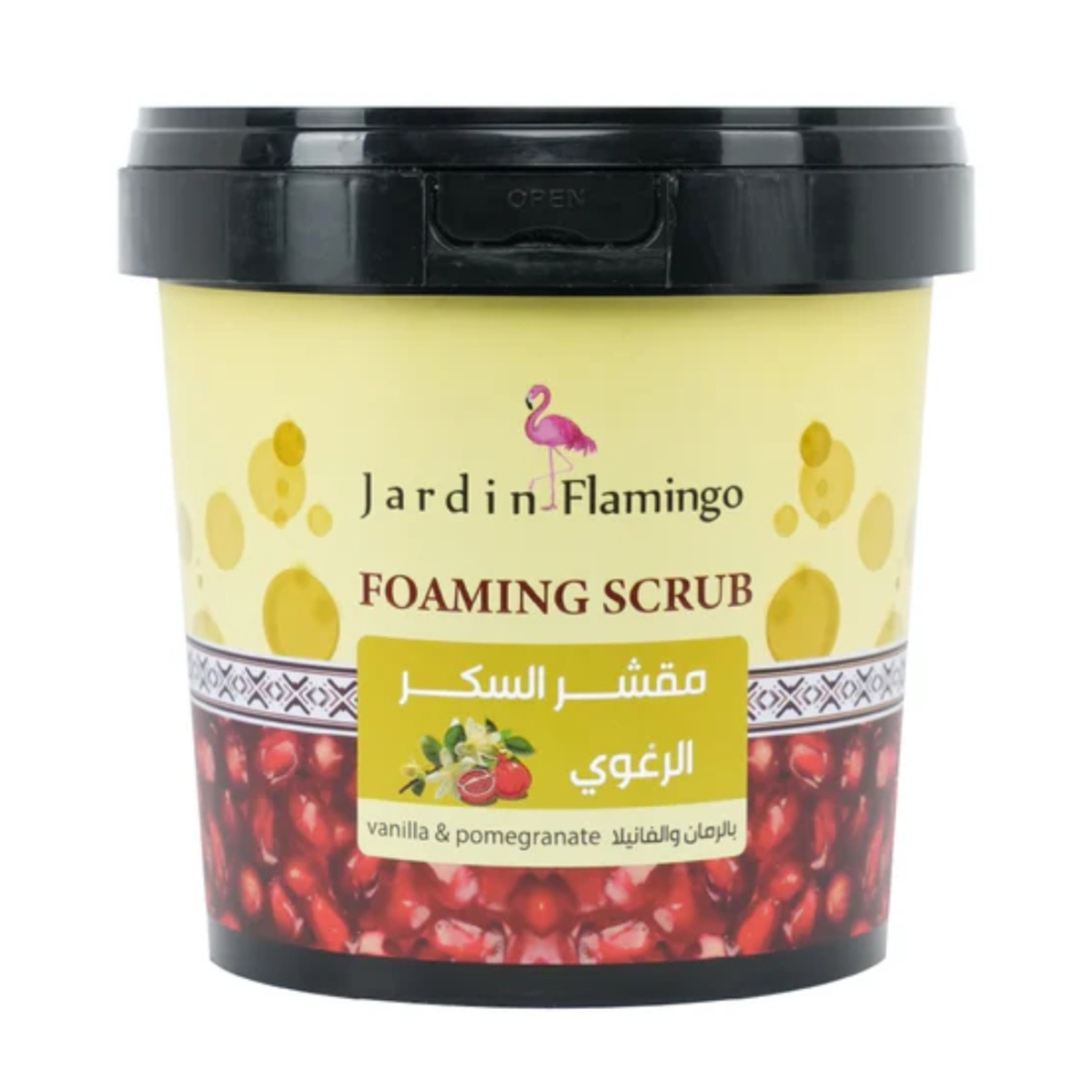 Thumbnail FLAMINGO FOAMING SCRUB VANILLA AND POMEGRANATE 500ML
